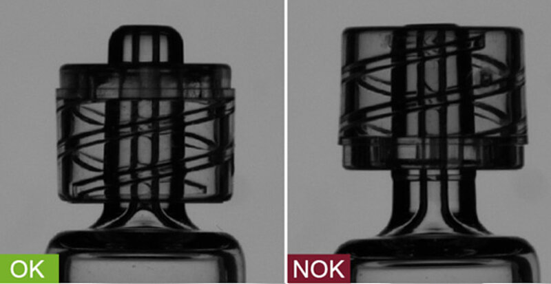 Inspection of the Luer-Lock adapter