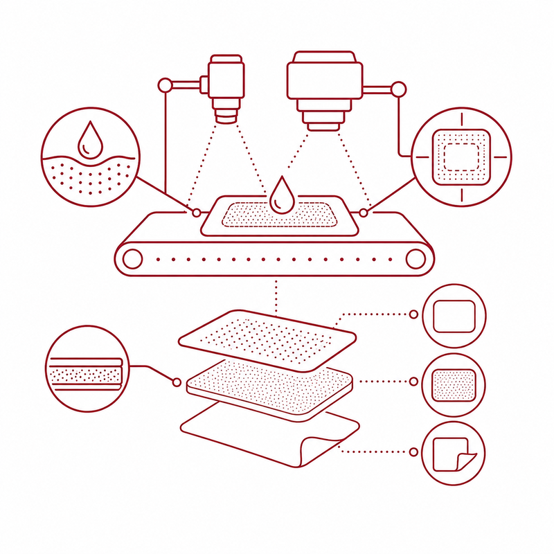 Icon for active ingredient application and product composition inspection