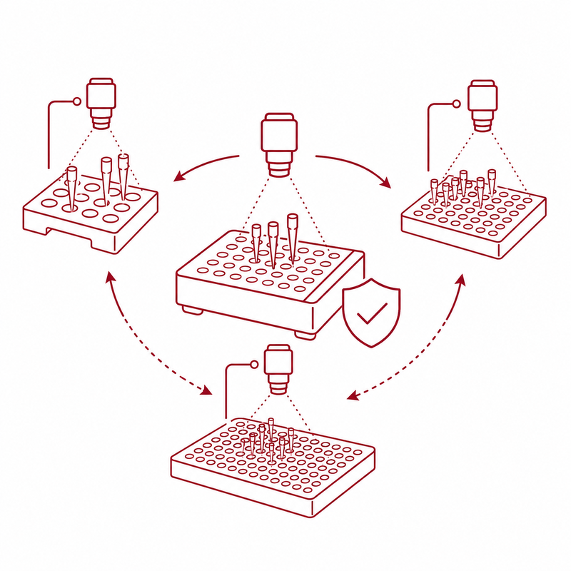 icon for flexible tip and tray formats