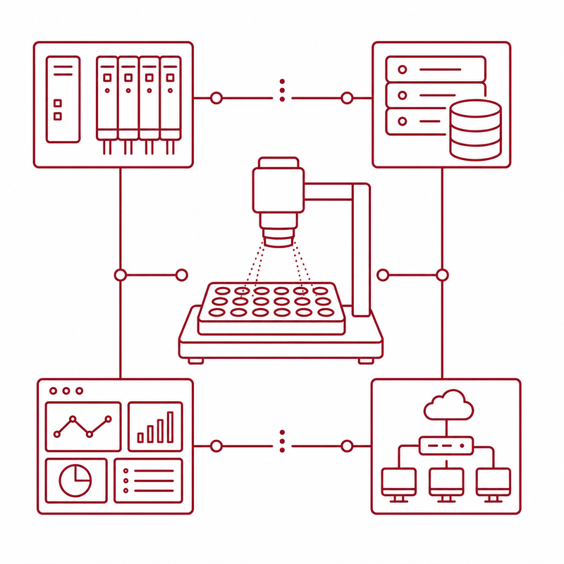 Icon for data and system integration
