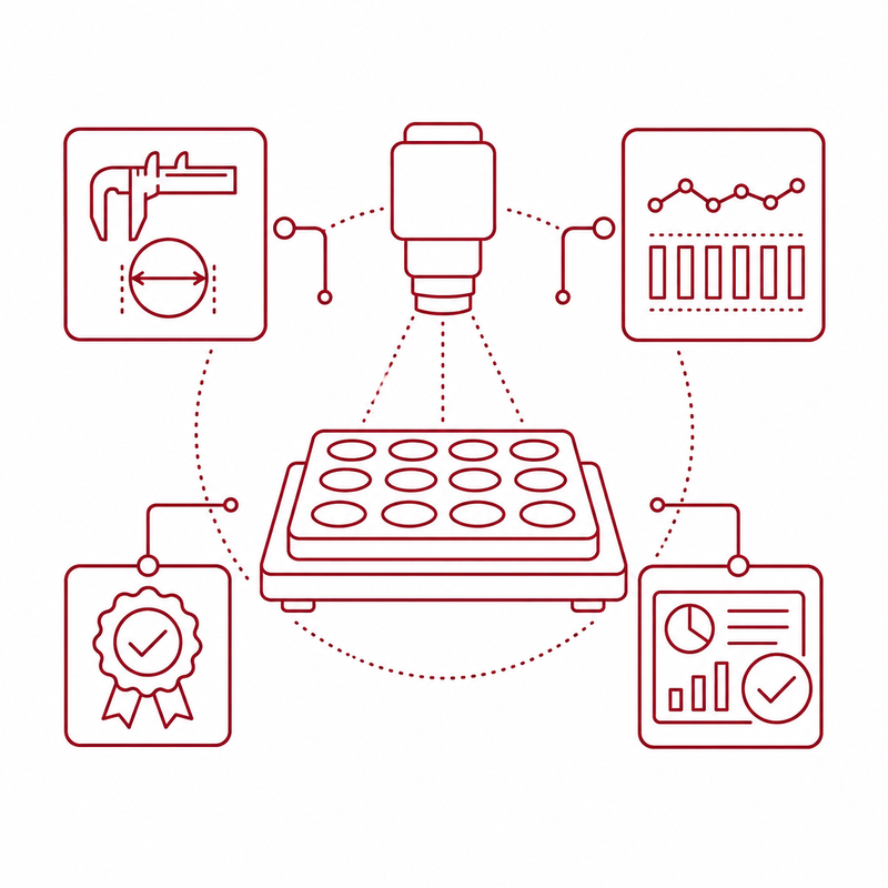 Icon for measurement-capable quality inspection