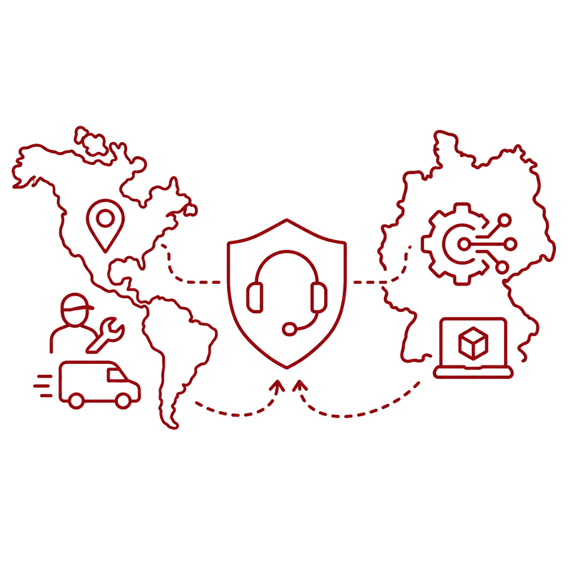 pictogram local support backed Germany