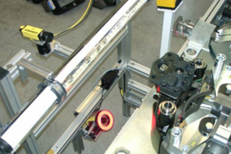 Machine vision inspection of the presence, position and assembly of relevant brake components