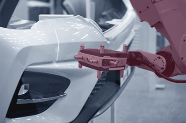 Non-contact optical measurement of an automotive component