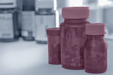 Medical containers and bottles made from glass, plastic and metal for optical quality inspection