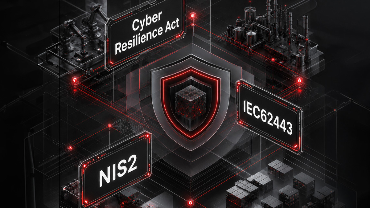 [Translate to English (USA):] abstrakte Darstellung des Cyber Resilience Act